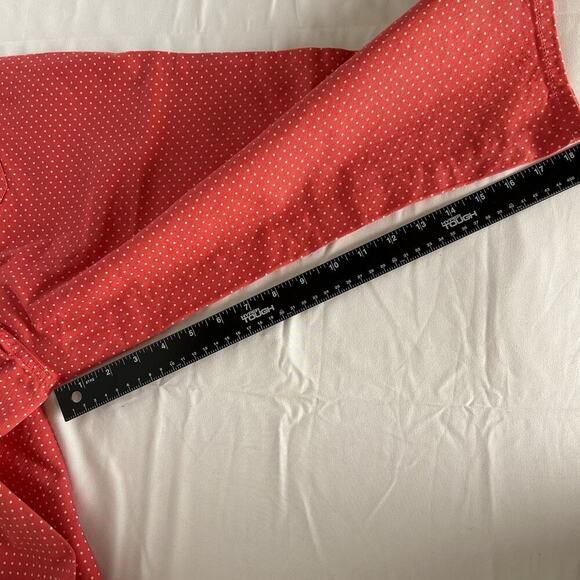 Gloria Vanderbilt NEW AMANDA Capri Jean Classic Fit Size 10-CORALw/Polka Dot NWT - Picture 11 of 14